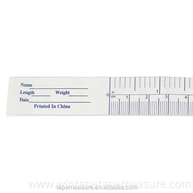 customized logo printing paper dupont medical dupont tape measure for baby